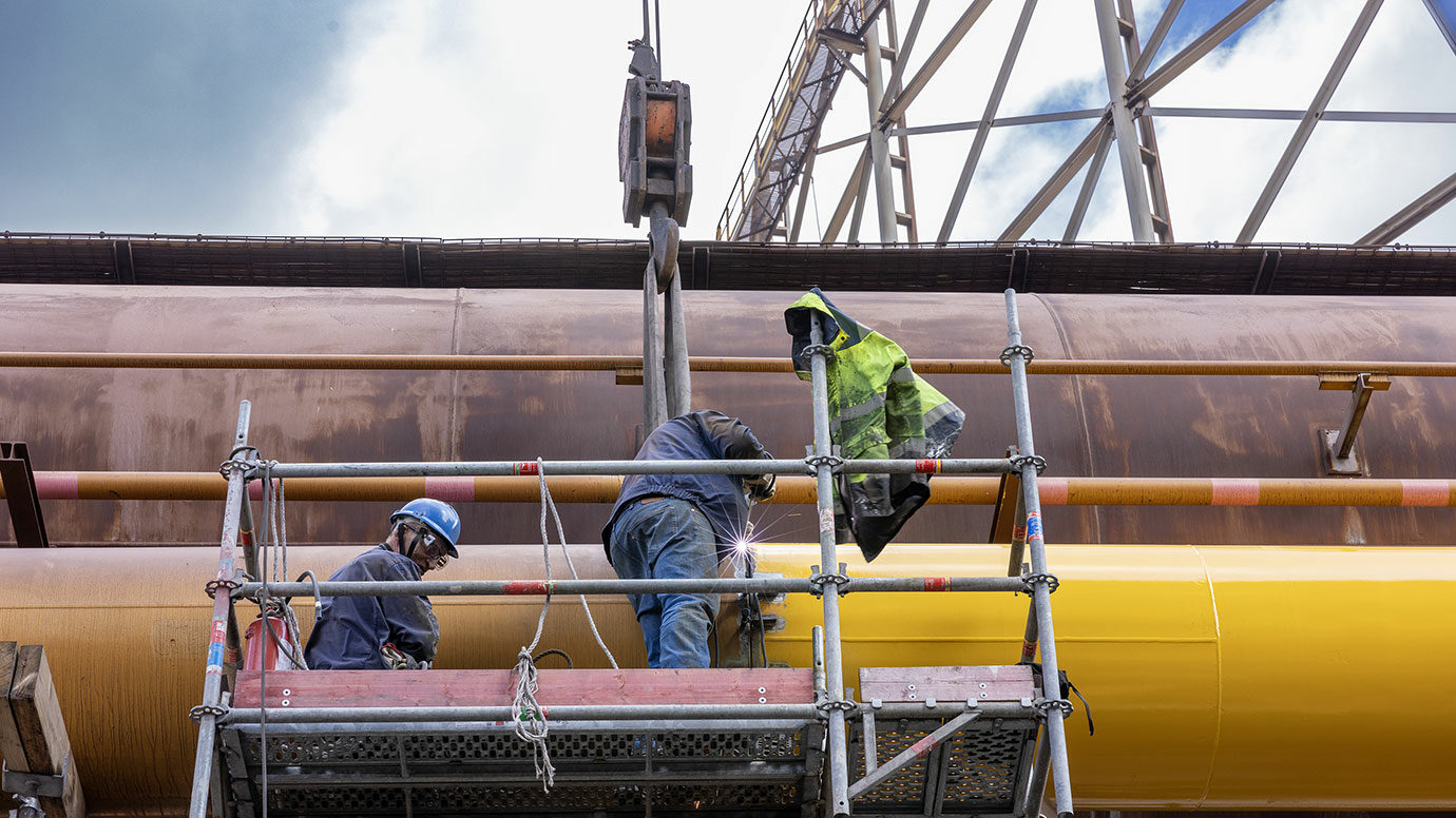 L’installation, la modernisation et la maintenance d’usine